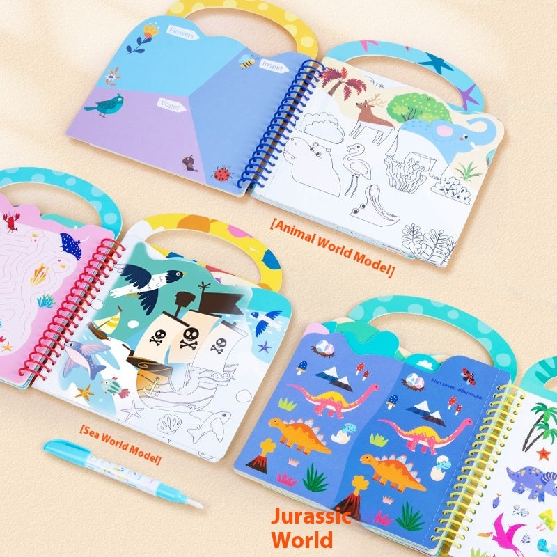 Lilium Star - Watercolor Exploration Book for Children