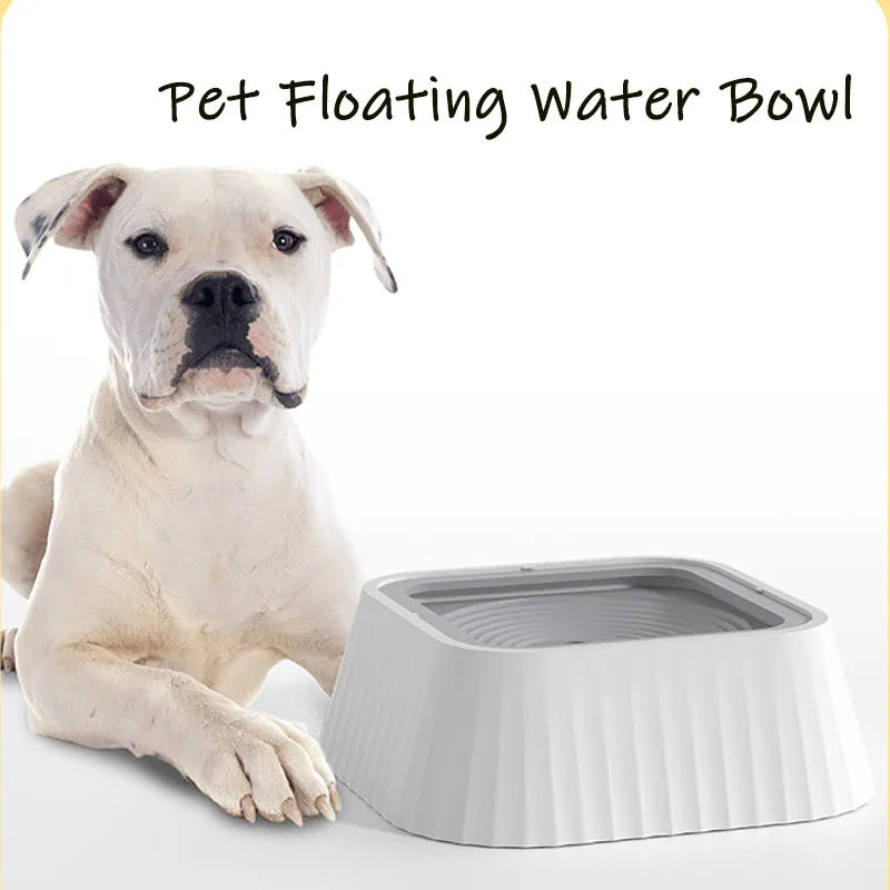 Lilium Star - Floating Water Bowl for Dogs and Cats, Splash-Proof Portable Drinker, Keeps Mouth Dry