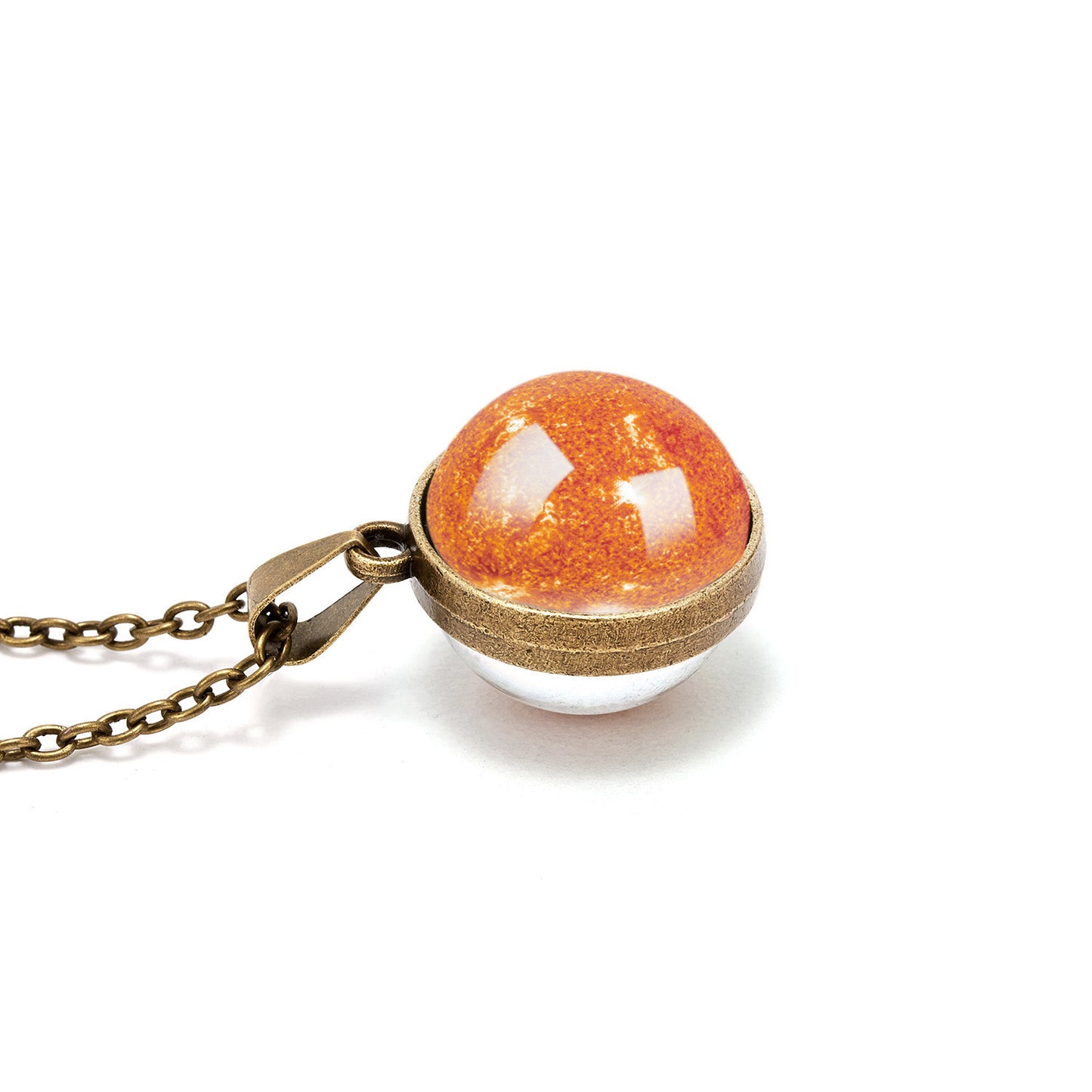 Lilium Star - Personalized Fashion Double-sided Glass Ball Necklace