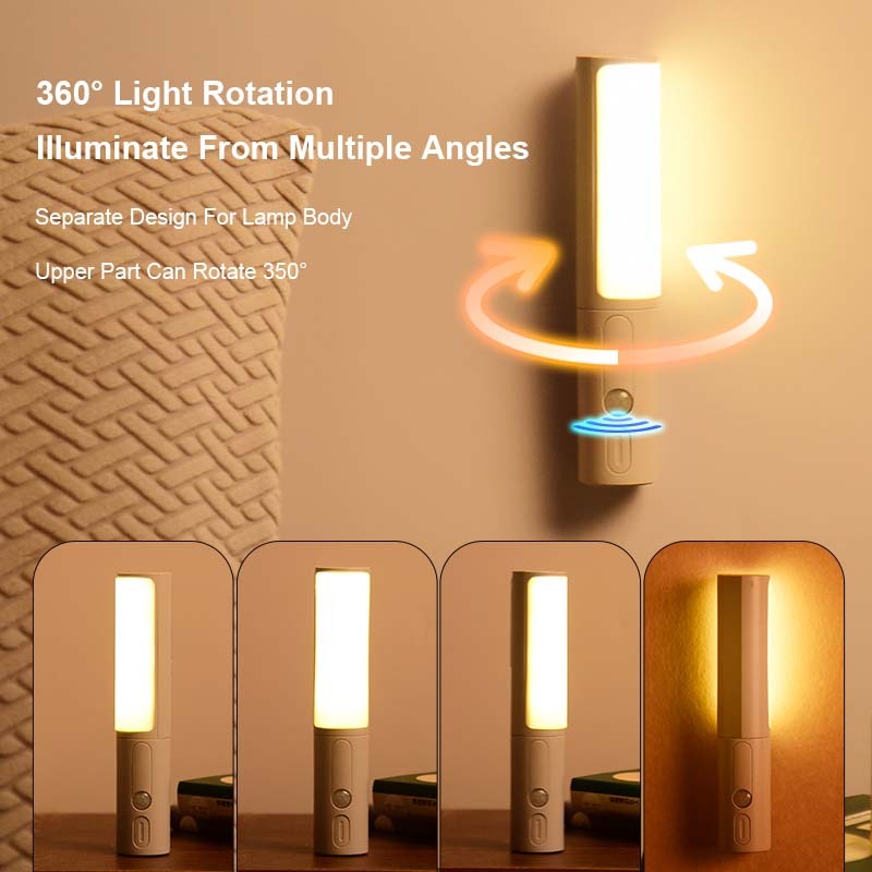 Lilium Star - Smart Human Body Induction LED Night Light for Home Bed Kitchen Cabinet