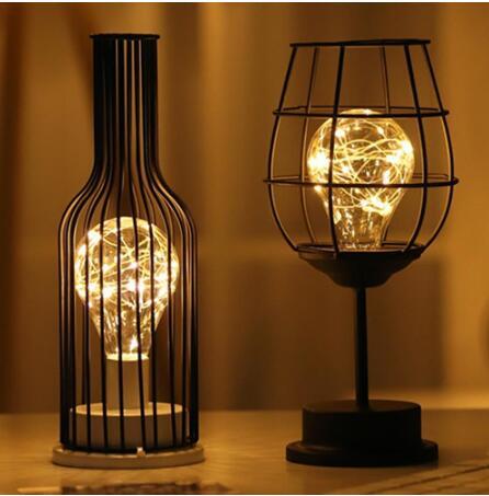 Lilium Star - Minimalist hollow table lamps