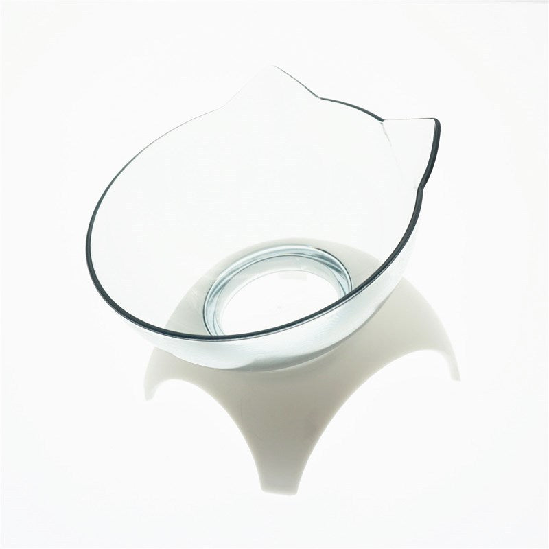 Lilium Star - Cat Double Bowl | Elevated Cat Food Bowl Protects Your Cats Posture.
