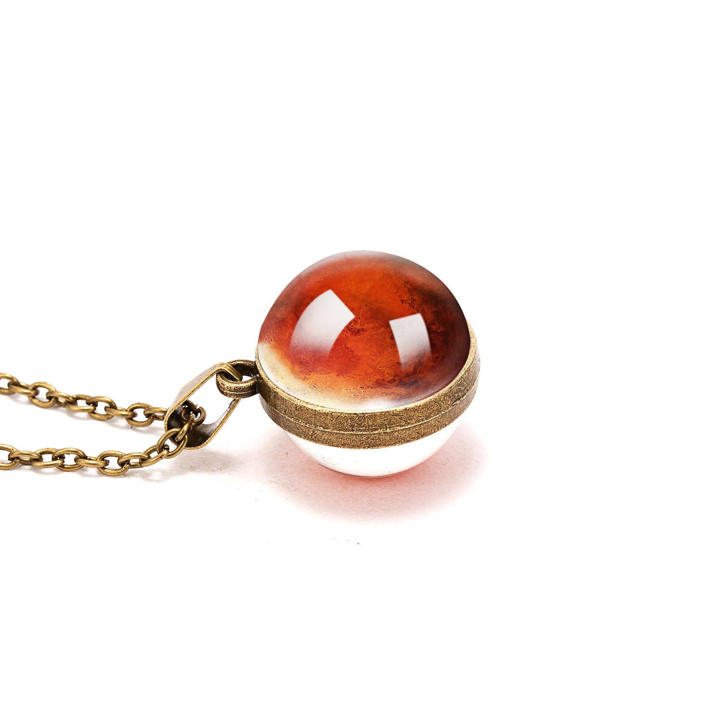 Lilium Star - Personalized Fashion Double-sided Glass Ball Necklace