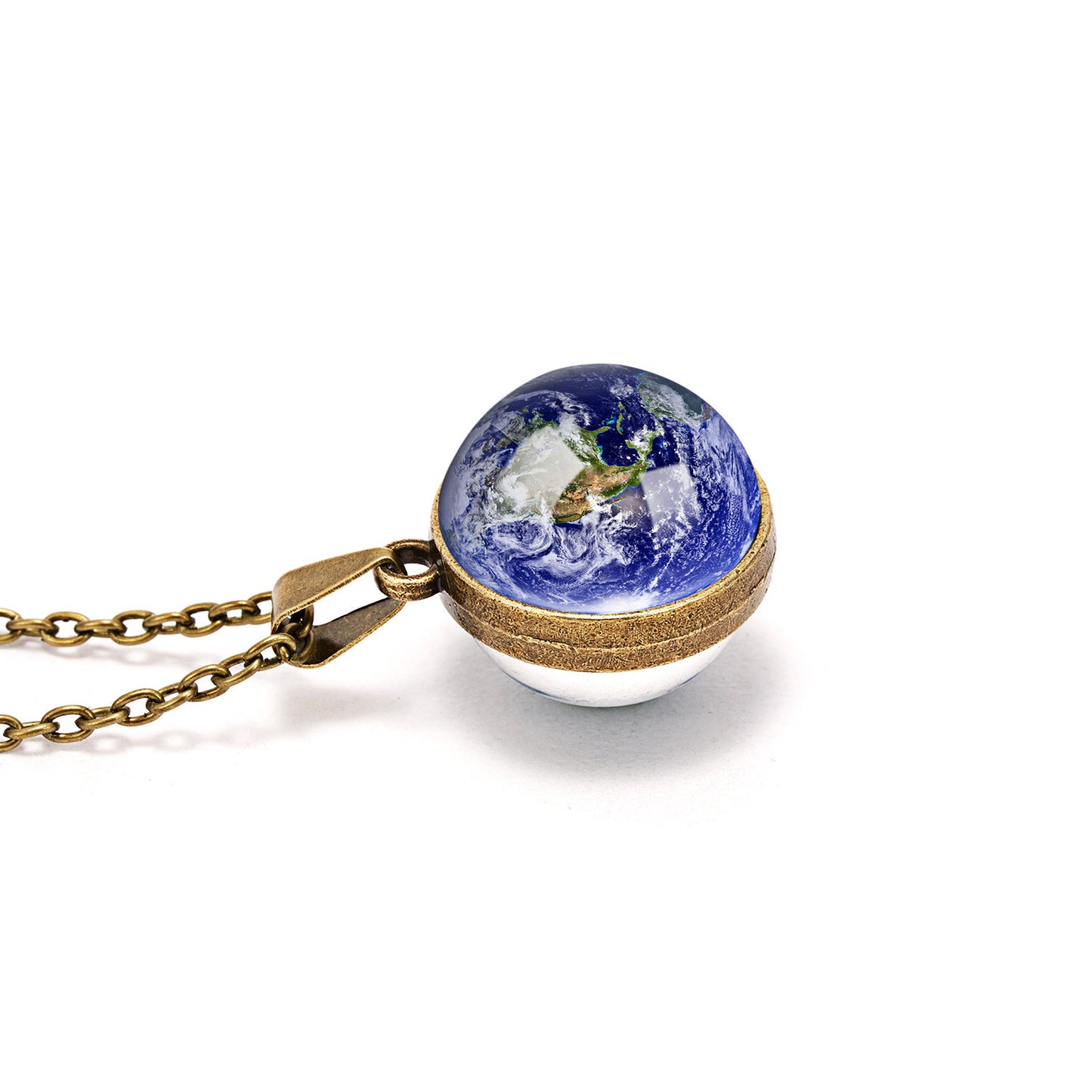 Lilium Star - Personalized Fashion Double-sided Glass Ball Necklace
