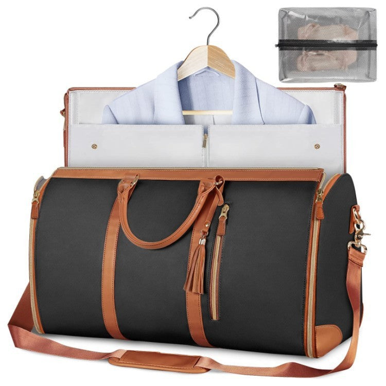 Lilium Star - Large Capacity Travel Duffle Bag Women's Handbag Waterproof Folding Suit Tote