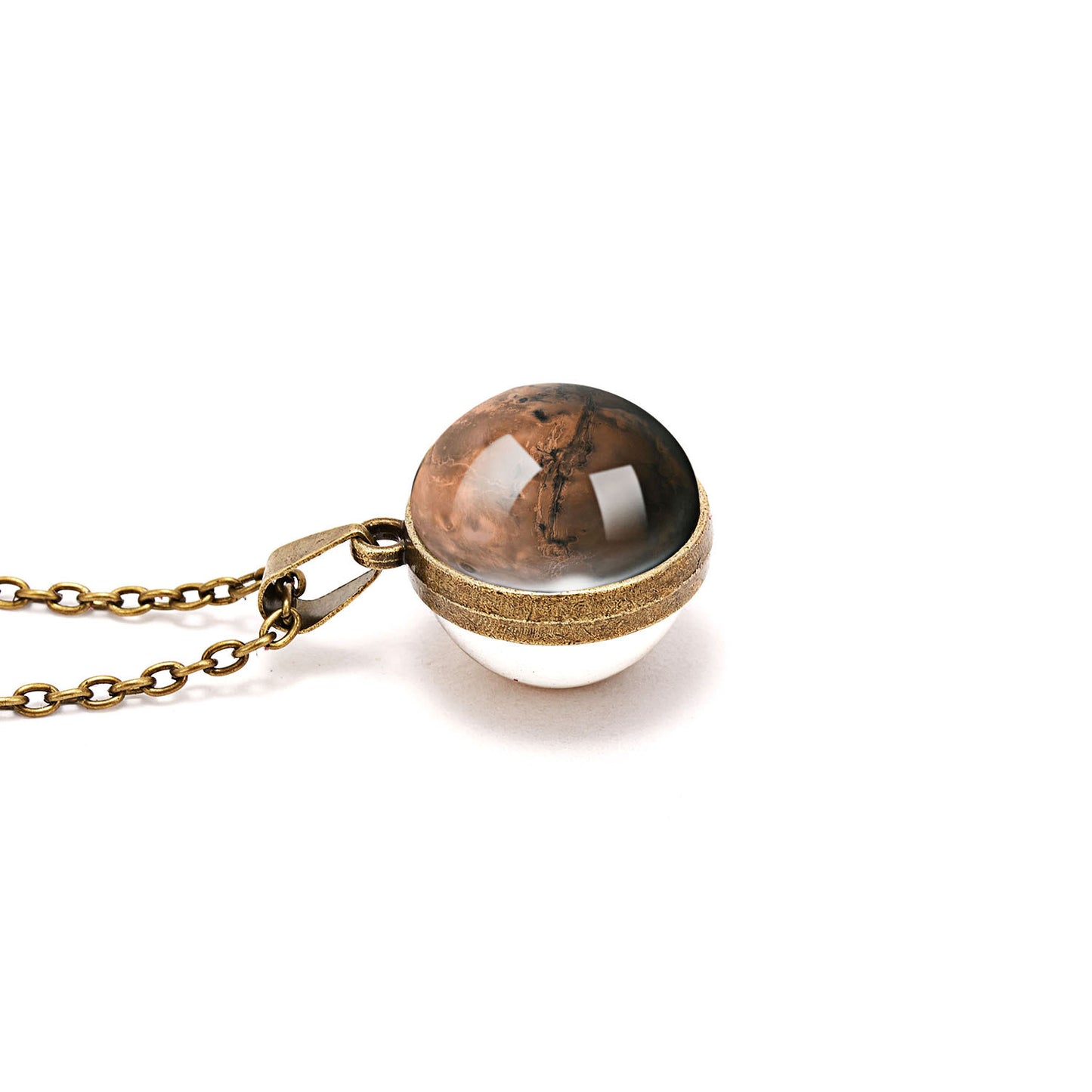 Lilium Star - Personalized Fashion Double-sided Glass Ball Necklace