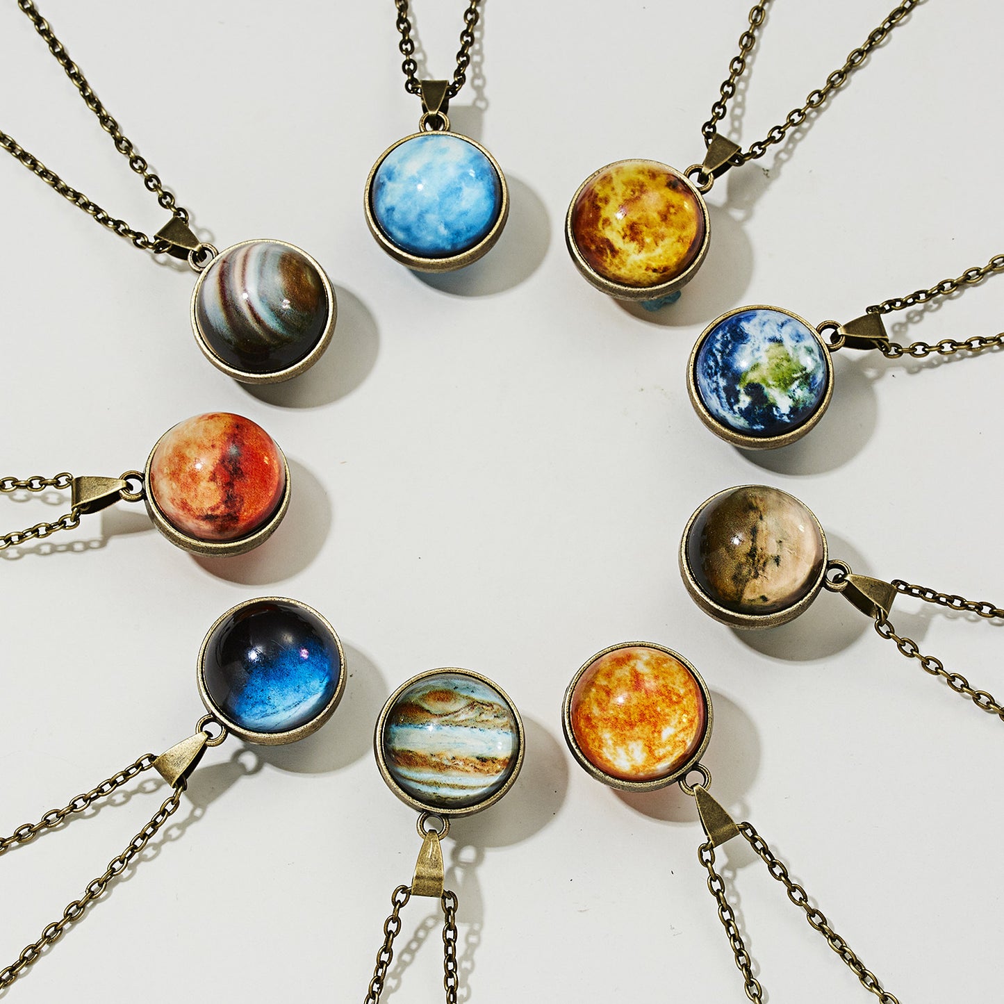 Lilium Star - Personalized Fashion Double-sided Glass Ball Necklace