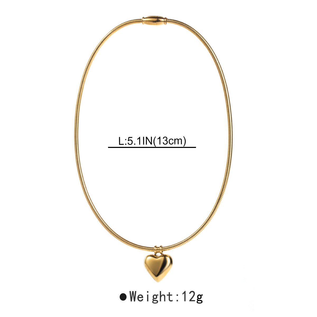 Lilium Star - Snake Chain Necklace