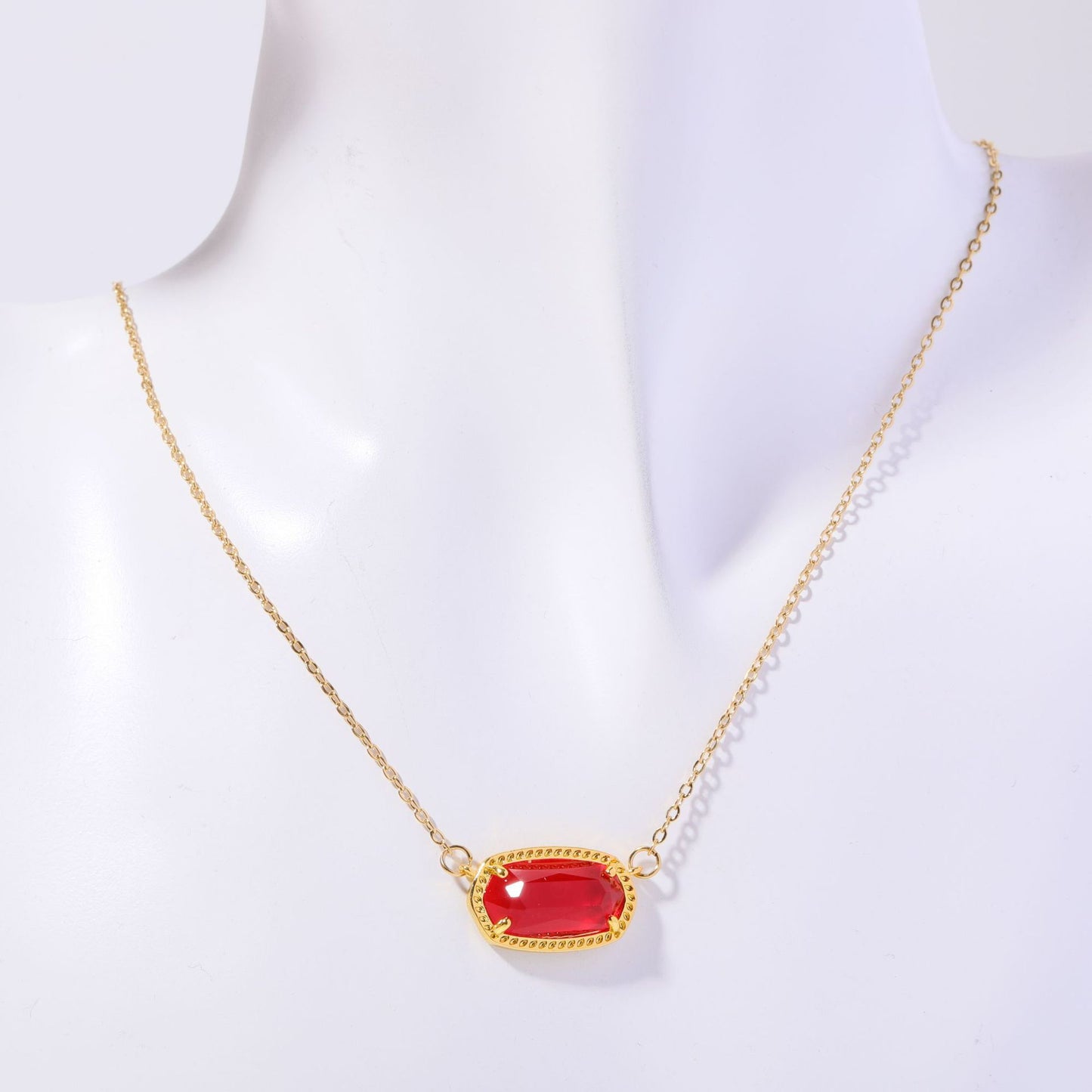 Lilium Star - Natural Birthstone Gem Necklace