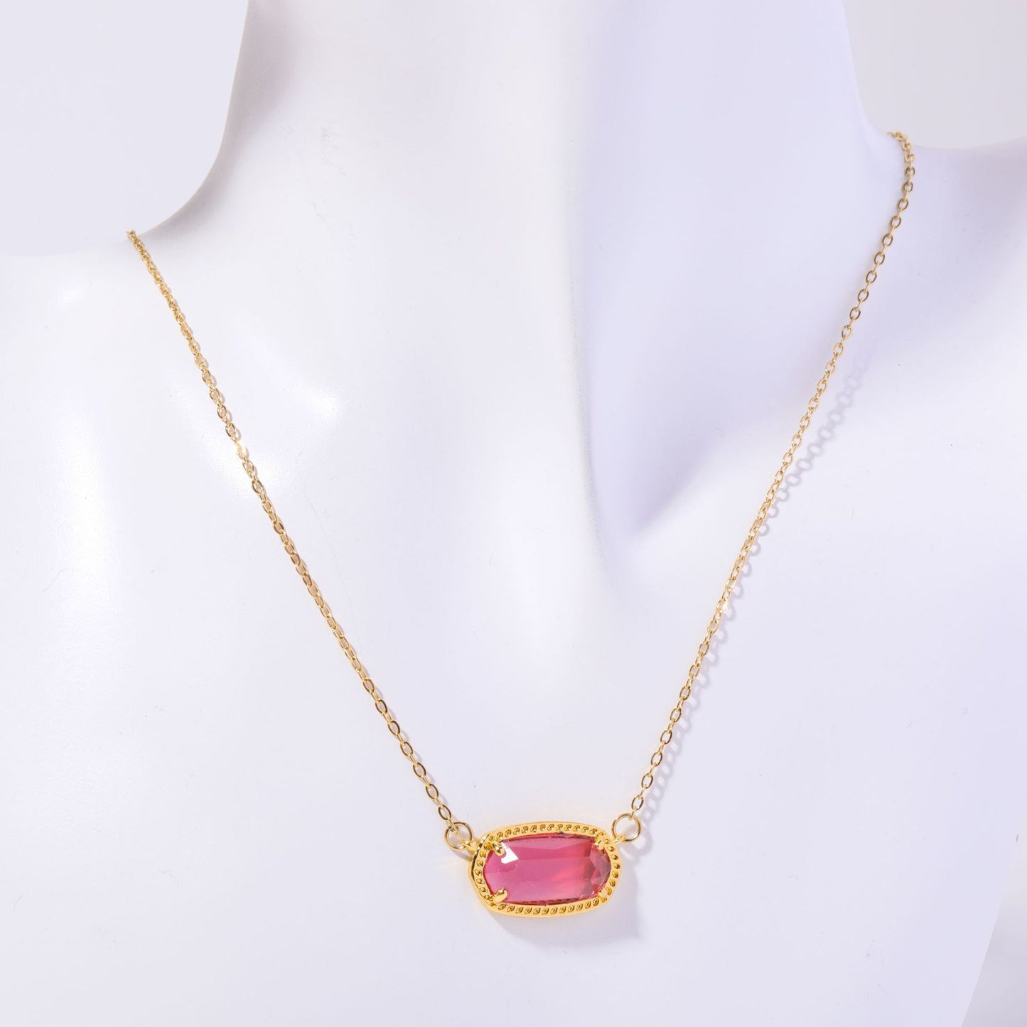 Lilium Star - Natural Birthstone Gem Necklace