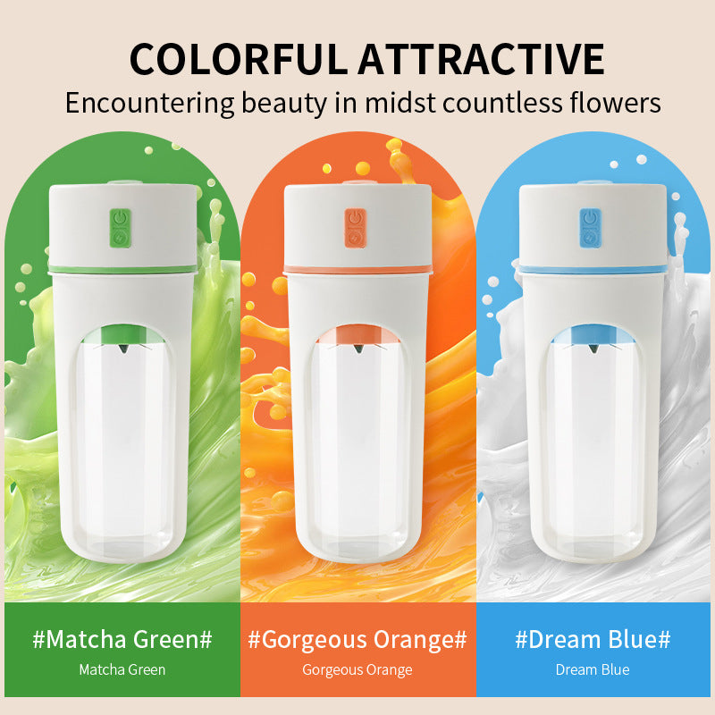 Lilium Star - Kitchen Electric Juicer USB Charging Wireless Fruit Blender and Mixer