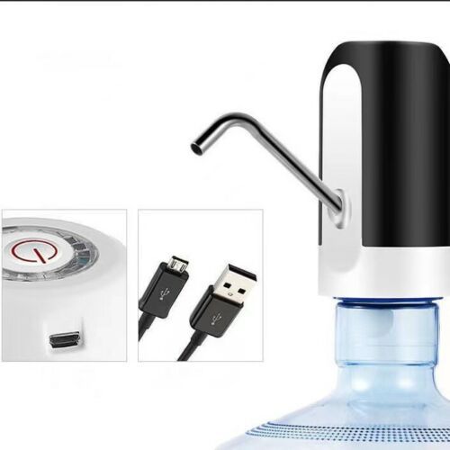 Lilium Star - Automatic Electric Water Dispenser for 5-Gallon Bottles, USB Rechargeable Universal Pump