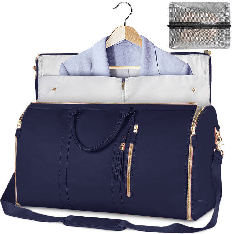 Lilium Star - Large Capacity Travel Duffle Bag Women's Handbag Waterproof Folding Suit Tote