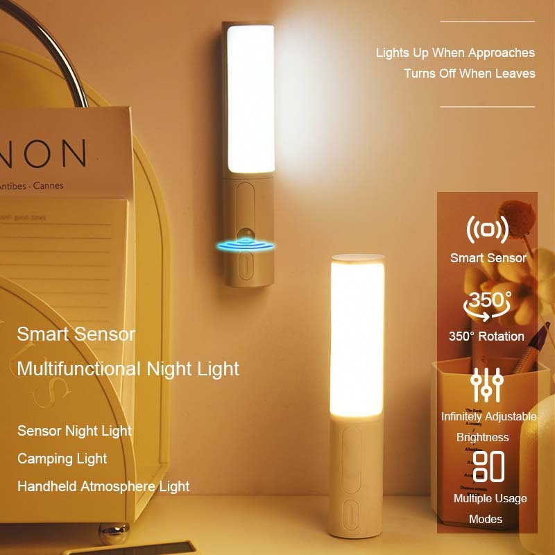 Lilium Star - Smart Human Body Induction LED Night Light for Home Bed Kitchen Cabinet