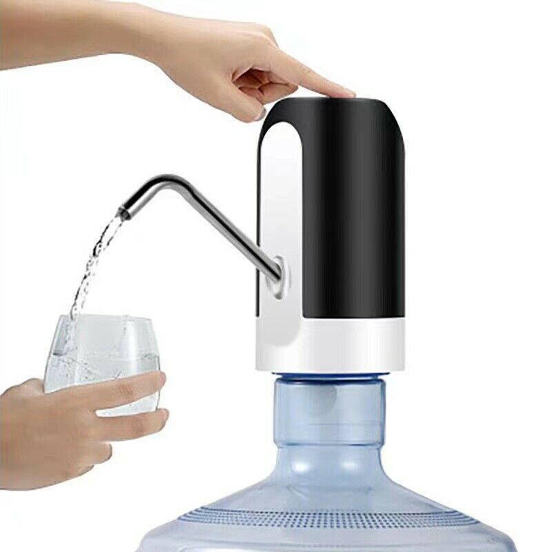 Lilium Star - Automatic Electric Water Dispenser for 5-Gallon Bottles, USB Rechargeable Universal Pump