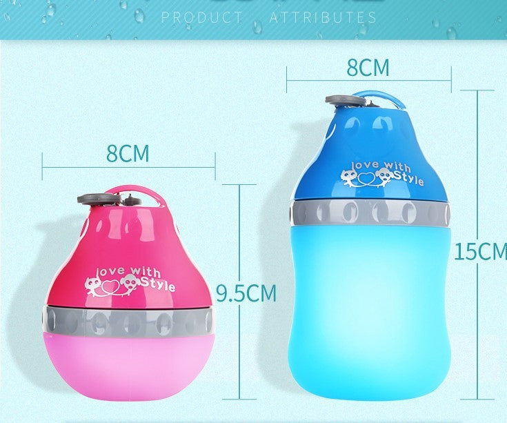 Lilium Star - Portable Silicone Folding Pet Bottle