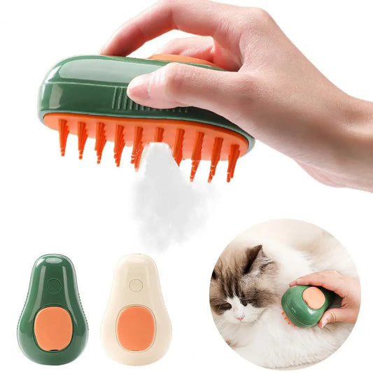 Lilium Star - Electric Steam Grooming Brush for Cats and Dogs