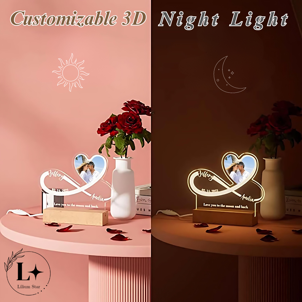 Lilium Star - Customizable 3D Night Light