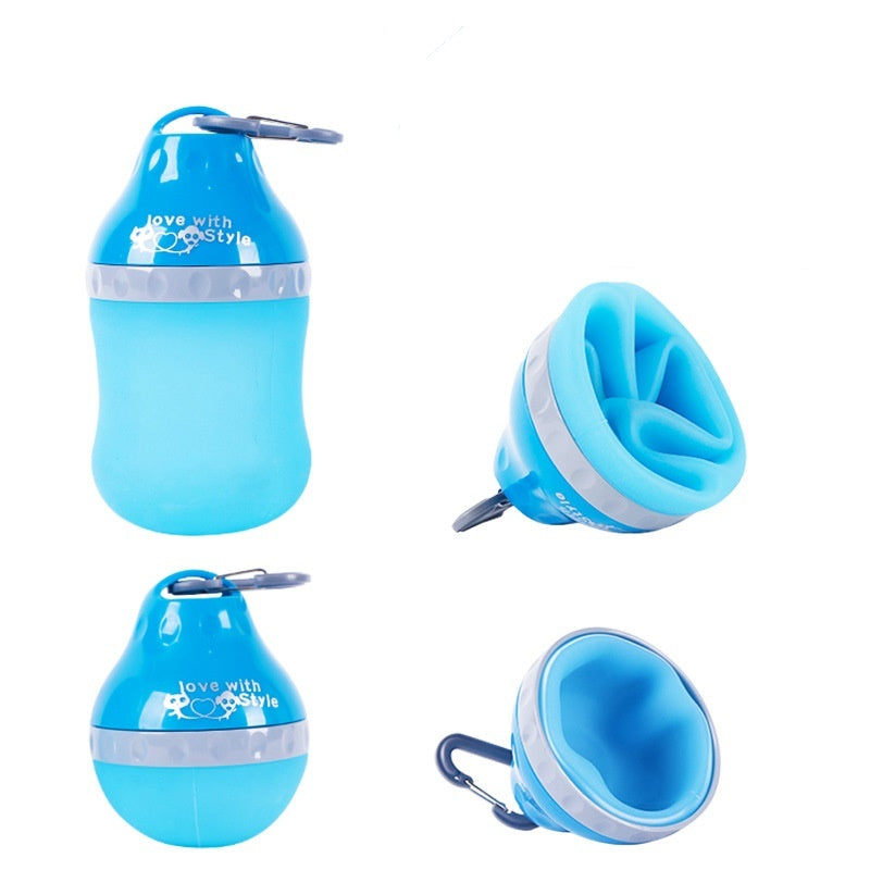 Lilium Star - Portable Silicone Folding Pet Bottle