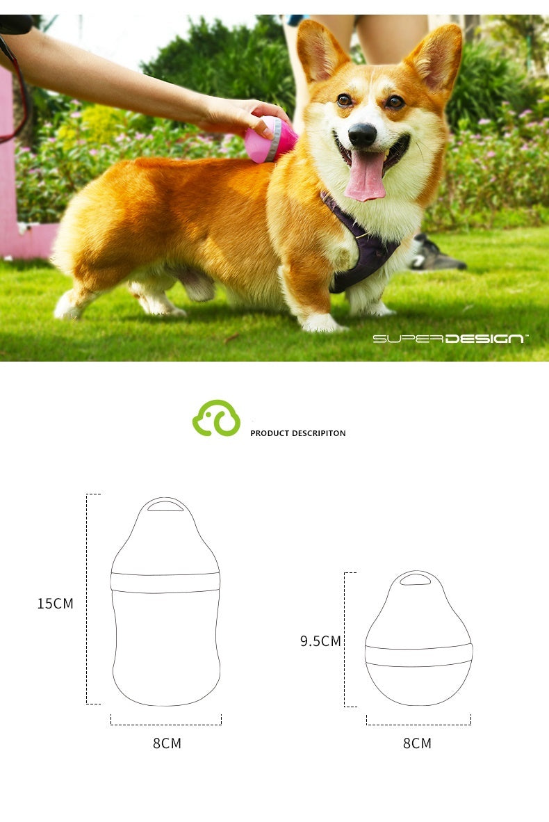 Lilium Star - Portable Silicone Folding Pet Bottle