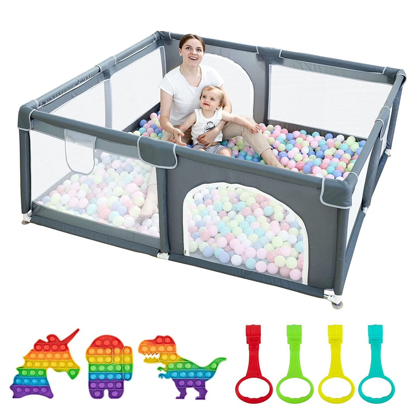 Lilium Star - Large Playpen For Babies And Toddlers