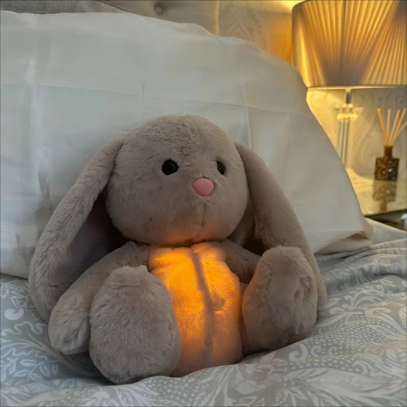 Lilium Star - Breathing Rabbit Soothing Sensory Plush Toy Anxiety Relief Bunny